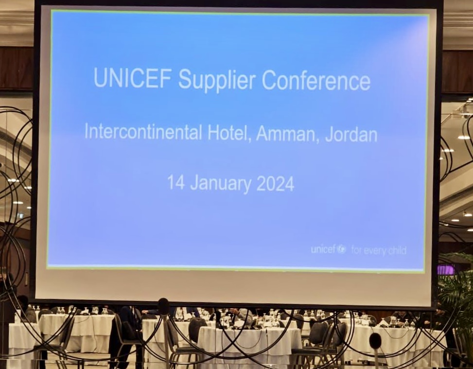 Amman — UNICEF Supplier Conference — February 2024 — InterContinental Hotel